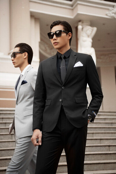 Áo vest cổ hai ve