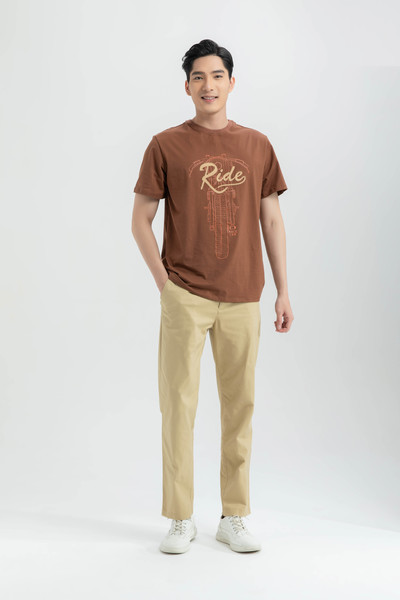 Quần tây nam khaki dáng Slim