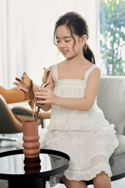 Chân váy xòe 2 lớp