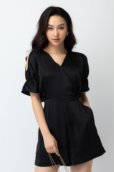 Jumpsuit tay cut-out