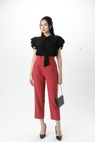 Quần Baggy phối đai bản lớn