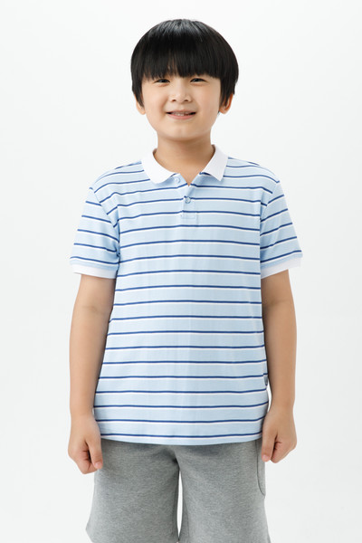 Áo polo kẻ ngang