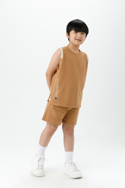 Set thun trơn không tay
