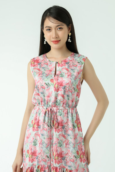 Đầm lụa đuôi cá