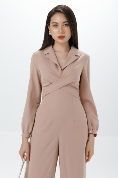 Jumpsuit dáng vest