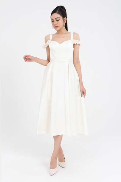 Ciara Dress - Đầm Organza Dáng Xòe
